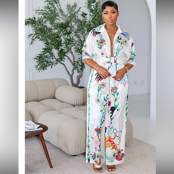 LKLY Beach Printed Summer Two Piece Set S - Picture 7 of 16